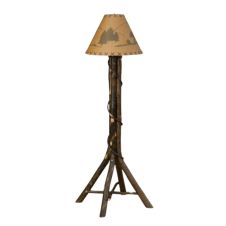 Log Floor Lamp