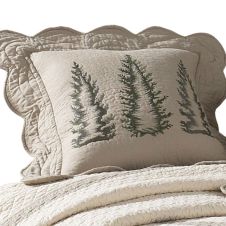 Bear Creek Decorative Tree Pillow