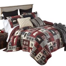 Bear Peak Quilted Bedding Set