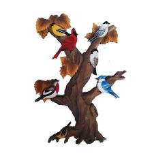 Blue Birds Wood Art