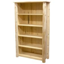 Hidden Lake Rustic Cedar Bookcase