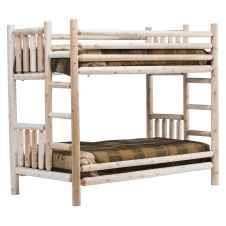 Lakeland Frontier Log Bunk Bed
