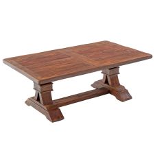 Modern Tuscan Coffee Table - Smooth Reclaimed Wood