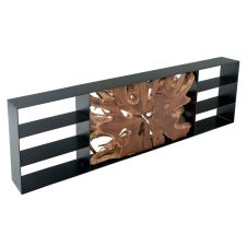 Modern Teak Root Entertainment Center