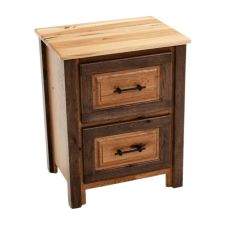Hickory Bedside Table