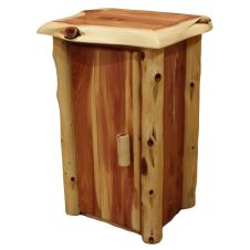 Rust Valley Red Cedar 1 Door Nightstand