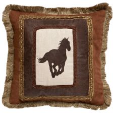 Framed Horse Pillow