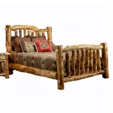 Snowbent Aspen Log Bed