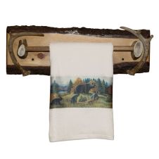Pine & Antler Towel Bar