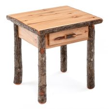 Cottage Hickory 1 Drawer Nightstand