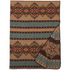 Bison Ridge III Throw Blanket