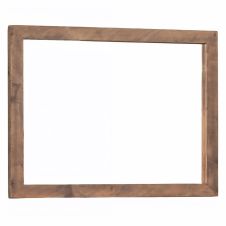 Weathered Wood Bathroom Mirror Frame