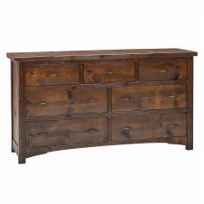 Woodland Park Rustic 7 Drawer Dresser