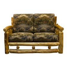 Yellowstone Aspen Rustic Log Loveseat