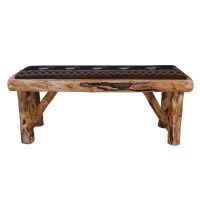 Beartooth Aspen Upholstered Dining Bench-48-GL-DBR-CEA