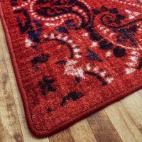 Kerchief Rug - Rodeo Red