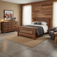 7 Drawer Dresser: Some lifestyle images are created with AI for visualization purposes. Crafted from natural solid wood, each piece is unique and will vary.