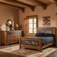 6 Drawer Dresser: Some lifestyle images are created with AI for visualization purposes. Crafted from natural solid wood, each piece is unique and will vary.