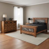 Rustic Dresser: Some lifestyle images are created with AI for visualization purposes. Crafted from natural solid wood, each piece is unique and will vary.