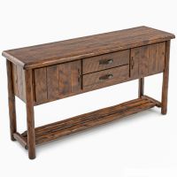 Olde Towne 2 Drawer Sideboard in Barnwood Lager