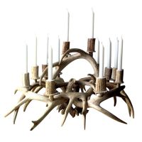 Rustic Antler Candelabra
