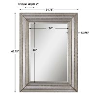 Seymour Antiqued Mirror