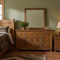 Dresser: Some lifestyle images are created with AI for visualization purposes. Crafted from natural solid wood, each piece is unique and will vary.