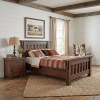 Barn Wood Nightstand: Some lifestyle images are created with AI for visualization purposes. Crafted from natural solid wood, each piece is unique and will vary.