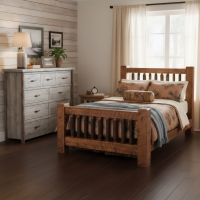 Rustic 9 Drawer Dresser: Some lifestyle images are created with AI for visualization purposes. Crafted from natural solid wood, each piece is unique and will vary.