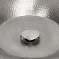 1.5" Non-Overflow Brushed Nickel Bathroom Sink Pop-Up Drain