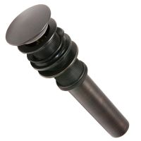 1.5" Non-Overflow Oil Rubbed Bronze Bathroom Sink Pop-Up Drain
