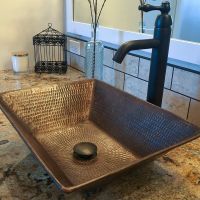 1.5" Non-Overflow Oil Rubbed Bronze Bathroom Sink Pop-Up Drain