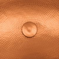 1.5" Non-Overflow Pop-up Bathroom Sink Drain - Polished Copper