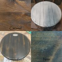 Rustic Telephone Ladder End Table