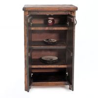 Olde Towne Rustic Log Chef Cabinet