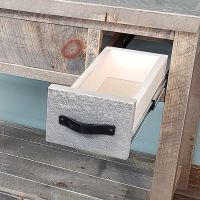 Solid wood drawer boxes & full-extension drawer glides