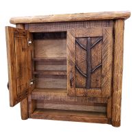 Door open - showing the adjustable shelves