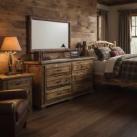 Mirror: Some lifestyle images are created with AI for visualization purposes. Crafted from natural solid wood, each piece is unique and will vary.