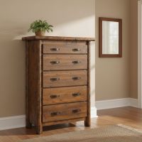 Chest of Drawer: Some lifestyle images are created with AI for visualization purposes. Crafted from natural solid wood, each piece is unique and will vary.
