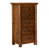 Olde Towne 5 Drawer Log Lingerie Chest