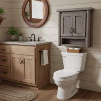 Rustic Log Cabinet: Some lifestyle images are created with AI for visualization purposes. Crafted from natural solid wood, each piece is unique and will vary.