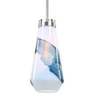Windswept Blue & White Mini Pendant