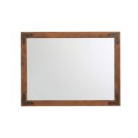 Timber Haven - Sawmill Rough Sawn Bedroom Mirror Frame