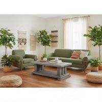 Handcrafted Wood Table: Some lifestyle images are created with AI for visualization purposes. Crafted from natural solid wood, each piece is unique and will vary.