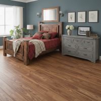 Rough Sawn Dresser: Some lifestyle images are created with AI for visualization purposes. Crafted from natural solid wood, each piece is unique and will vary.