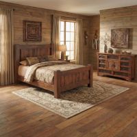 Rustic Barn Wood Dresser: Some lifestyle images are created with AI for visualization purposes. Crafted from natural solid wood, each piece is unique and will vary.