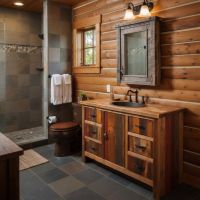 Medicine Cabinet: Some lifestyle images are created with AI for visualization purposes. Crafted from natural solid wood, each piece is unique and will vary.