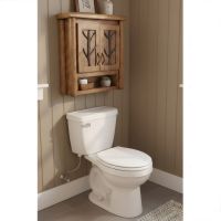 Rustic Cabinet: Some lifestyle images are created with AI for visualization purposes. Crafted from natural solid wood, each piece is unique and will vary.