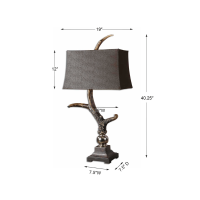 Staghorn Table Lamp