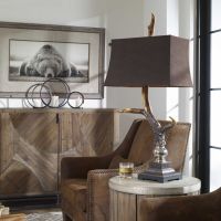 Staghorn Table Lamp